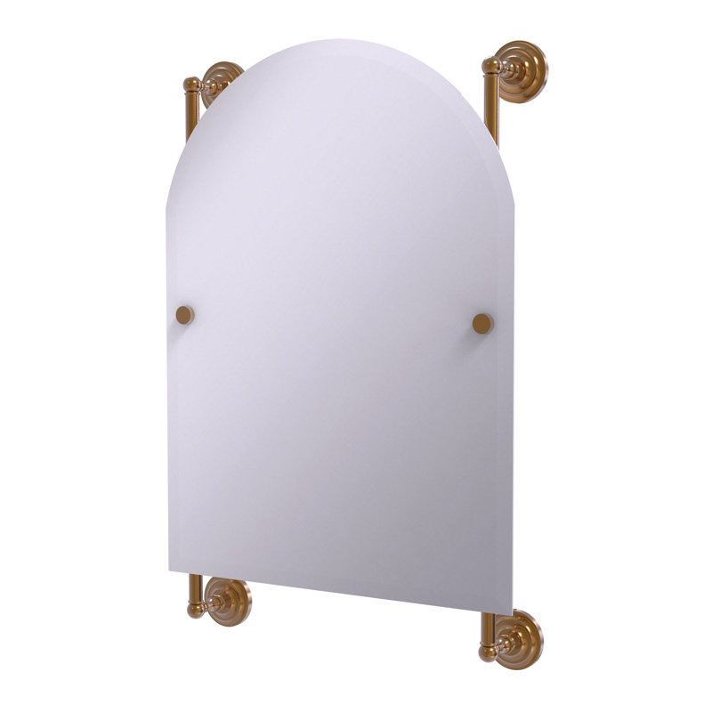 Jhene Wall Mirror, Brushed Bronze