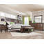 Ensemble de chambre à coucher 2 pièces avec table de chevet Giglia-79477032-79477031