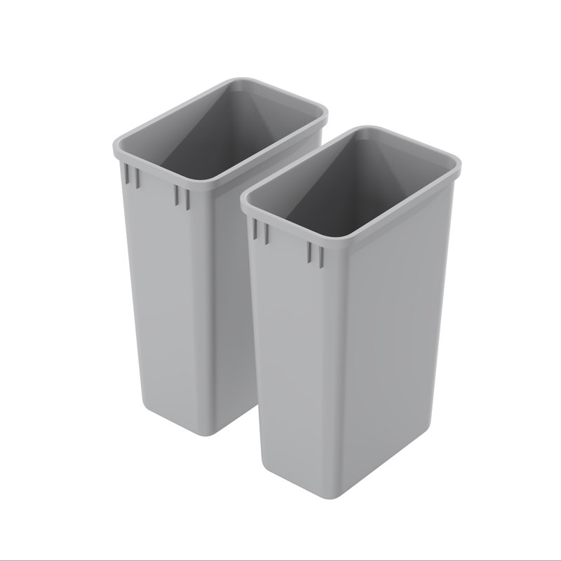 Dowell Wastebasket Trash Can, 12.5