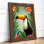Toucan Tropical - Framed Print-723458948-723459000