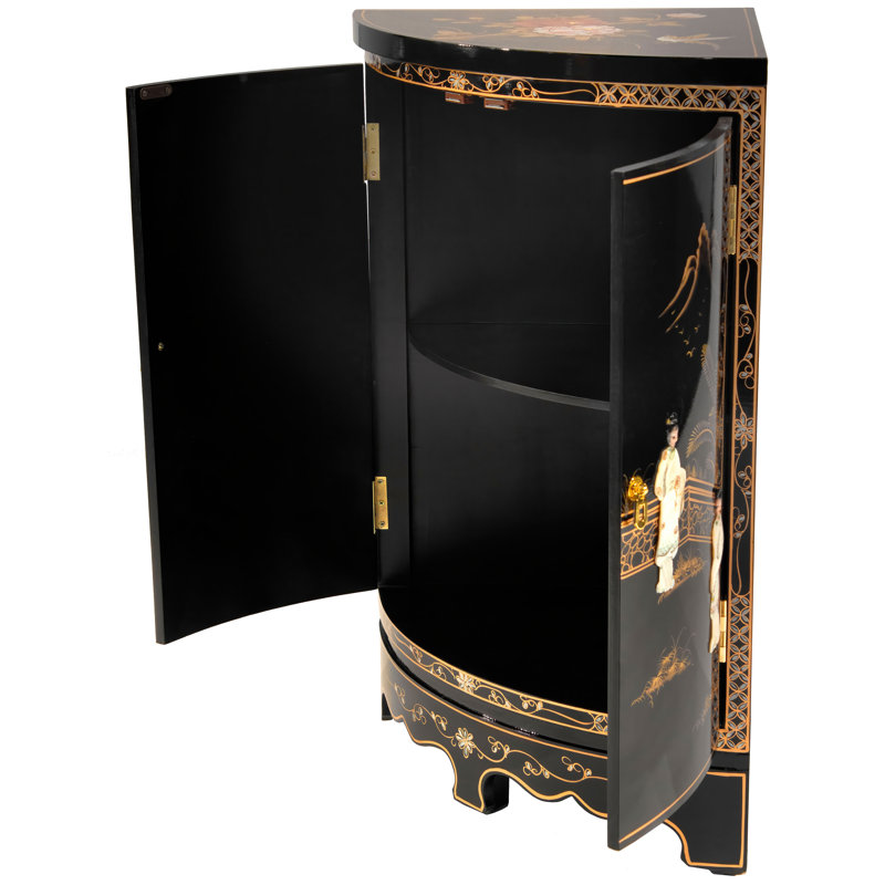 Abigail-Louise Solid Wood Accent Cabinet