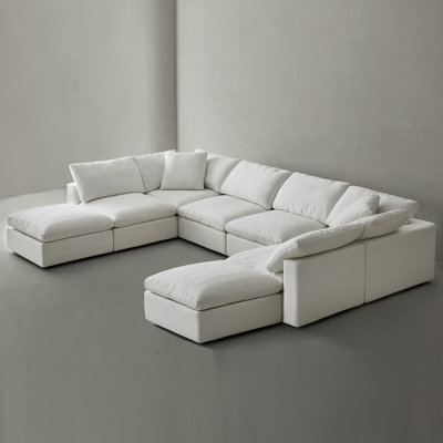 6 Seater and 2 Ottoman Sectional Sofas