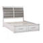 Grand lit plateforme avec rangement au pied de lit Classic Design Furniture