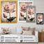 «Blossoming Pink Vintage Lotus IV», impressions sur toile de lotus-87380465-87380461