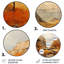 Margearet - Décor de paysage rond en métal-109711237
