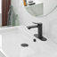 Robinet de salle de bain monocorps à poignée simple