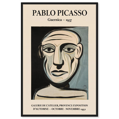 Face of Guernica Canvas Art Collector Poster by Art Remedy