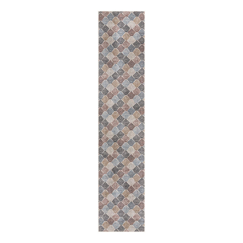 Tapis Everly Quinn Jera, Tapis de couloir 2 pi 7 po x 12 pi