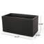 JARDINIER EXTÉRIEUR GRAND CARRE 35 "L-1224775182