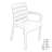 Roann Rectangular Table with 6  Chairs Garden Set