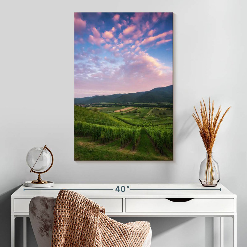 Alvord Vast Alsace Vineyard, 30" H x 20" W