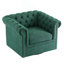 Fauteuil club pivotant Chesterfield