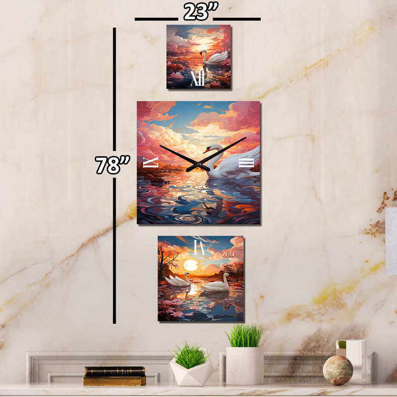Suvali Metal Wall Clock