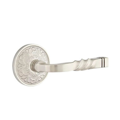 Emtek Privacy Interior Mortise w/ Lancaster Rosette & Santa Fe Lever