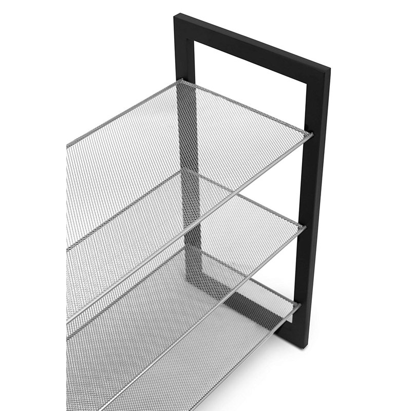 Zaliki 12 Pair Shoe Rack