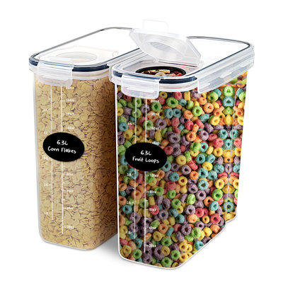 EXTRA LARGE Cereal Storage Containers 
