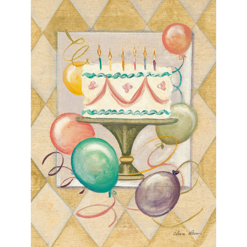 «Happy Birthday» par Cheri Blum 90756, H 32 po x l 24 po