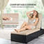 196cm Long Single Chaise with Cushions