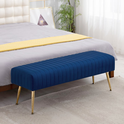 Rodjanae Velvet with Upholstery Bench