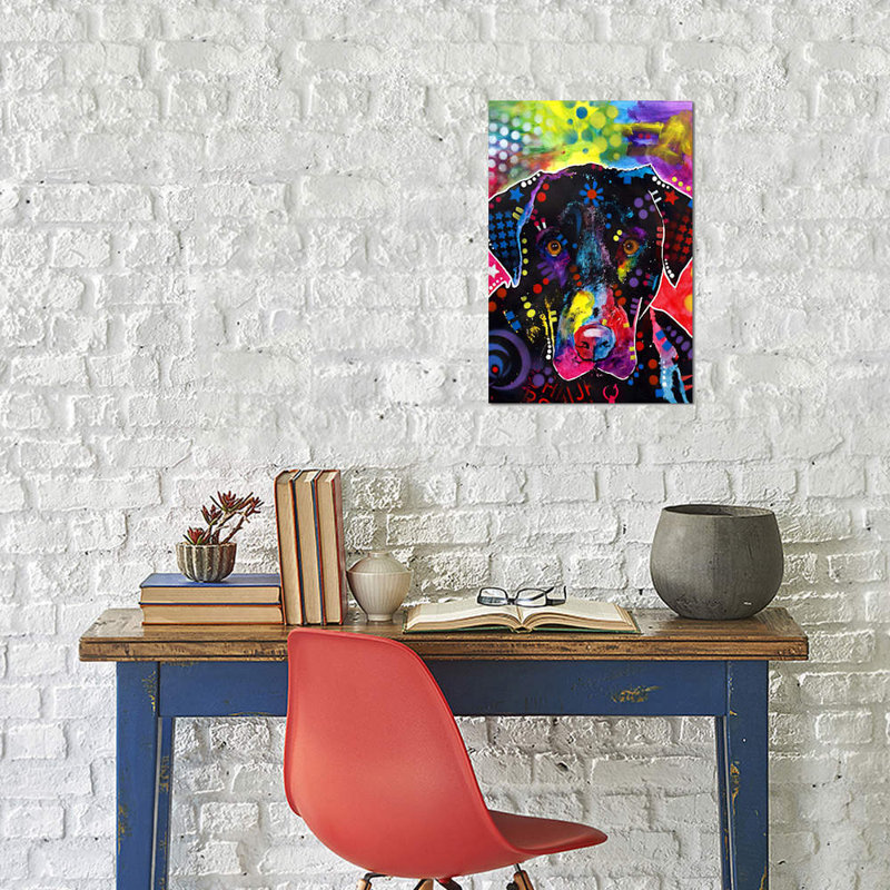 The Labrador by Dean Russo - Wrapped Canvas Print, 66.04 cm H x 45.72 cm W x 1.91 cm D