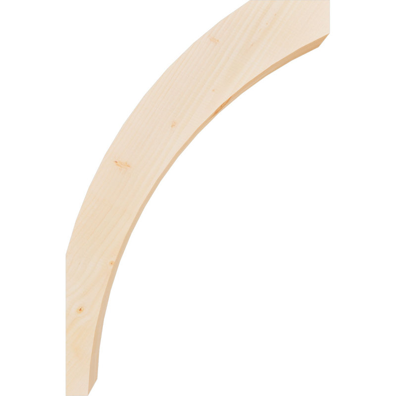 Genouillère Thorton, Sapin Douglas de 3 1/2 po (lisse), 24 po X P 36 po H