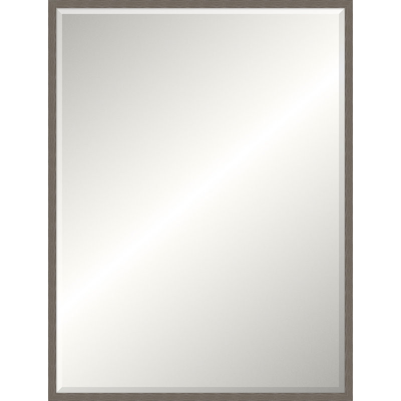Charcoal Pinebridge Mirror, Rectangle 49.75" x 37.75", Beveled