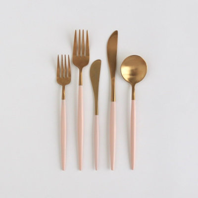Borrowed BLU Luna Stainless Steel Flatware Set