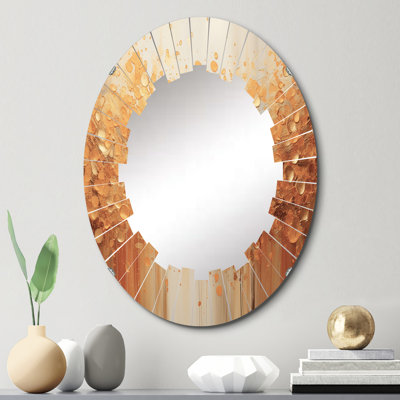 Hakam - Miroir mural moderne ovale