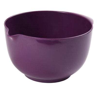 Plastic Mixing Bowl Round Kitchen Baking Salad Cooking Measuring Bowl With Spout - View #10