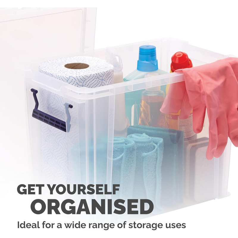 Metro Lane Polyethylene Plastic Decorative Bin