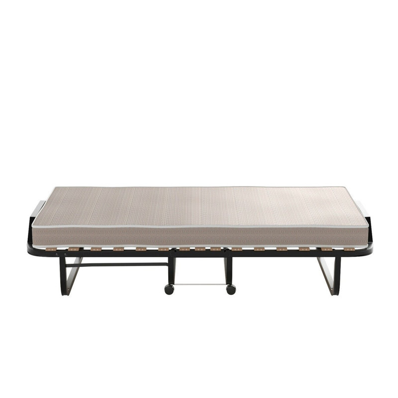 Ronda 14" Folding Bed, Black/Gray