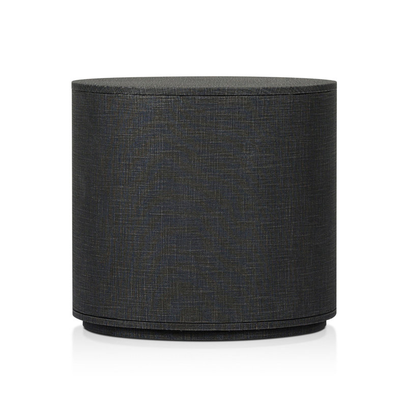 Amelia 4 - Drawer Nightstand, Black Linen