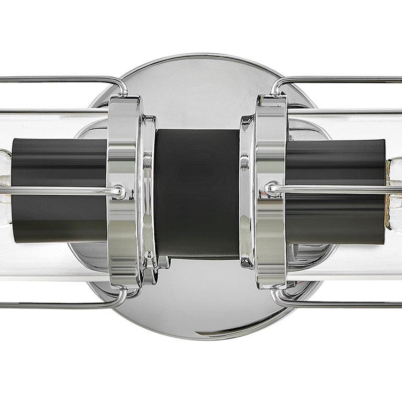 Masthead Two-Light Bath Vanity Sconce, Chrome