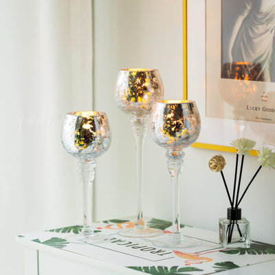 Glass Candlestick