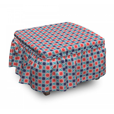 Housse pour repose-pieds star tiles