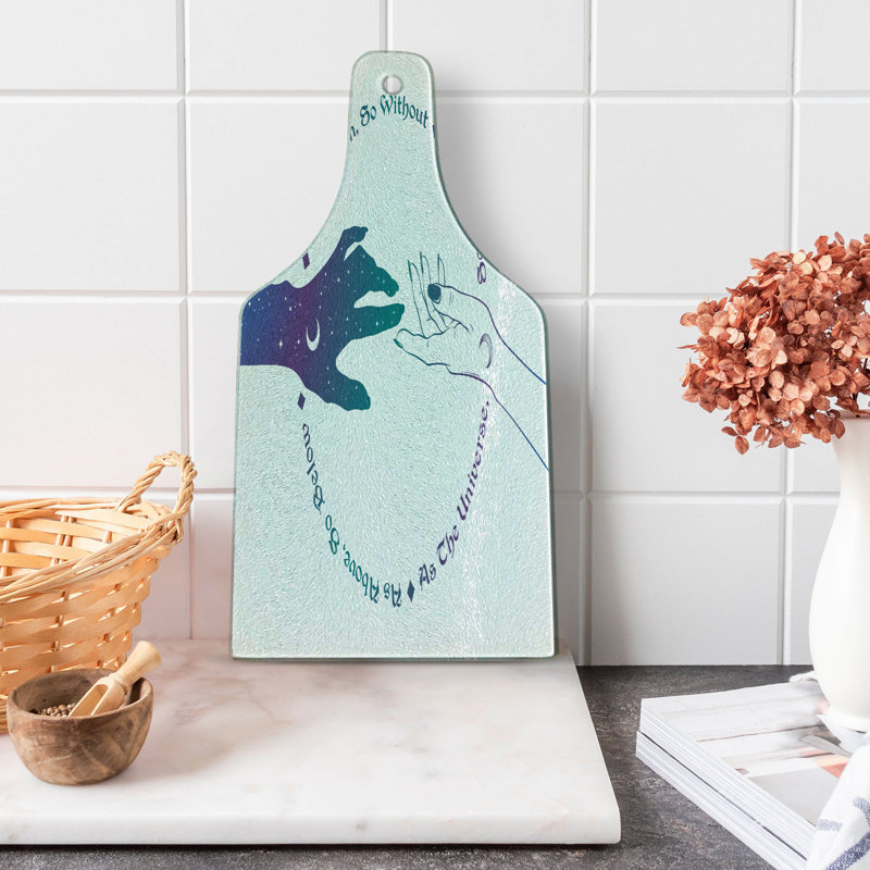Planche à découper en verre East Urban Home