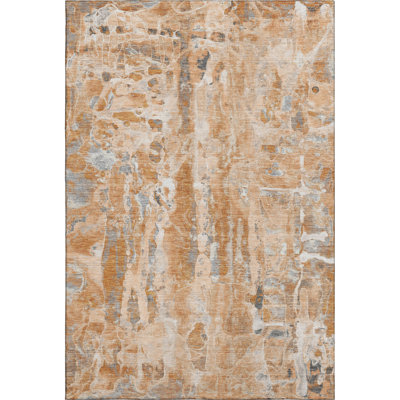 Premium Machine Washable Mayfield AMF2120 Abstract Rug