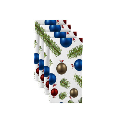 Lipscomb Polyester No Pattern Square Napkin