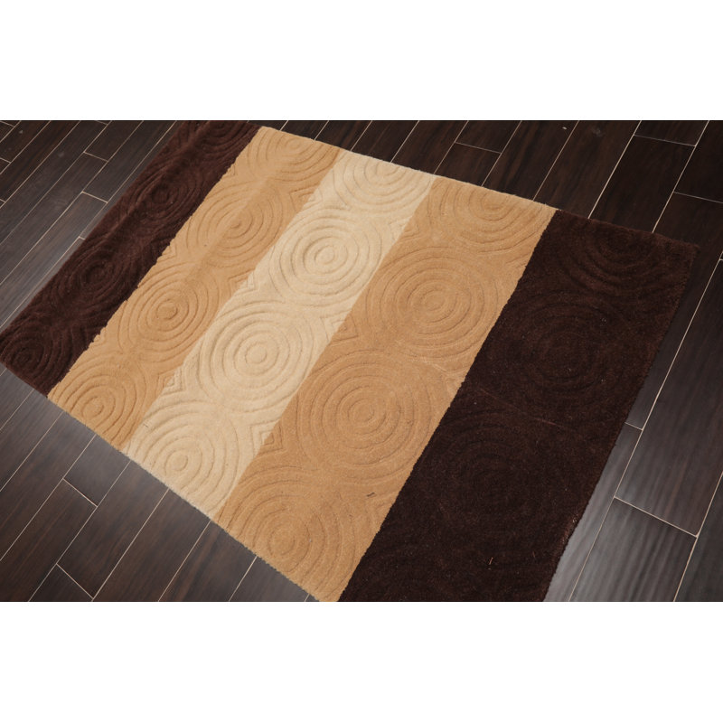 Wool Striped Indoor Rug