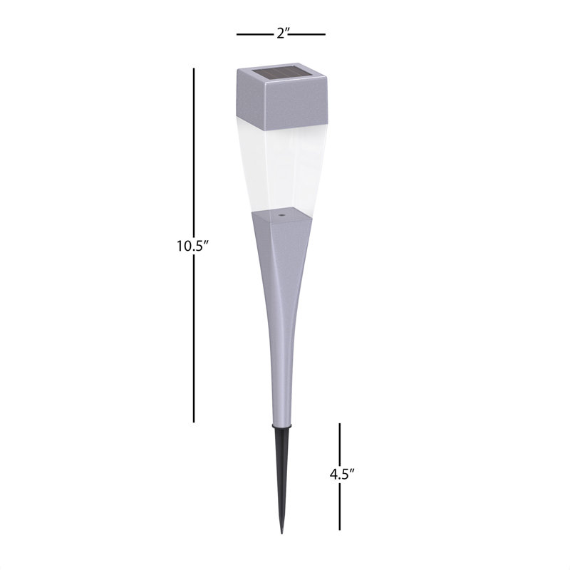 Solar Powered LED Lights- LED Outdoor Stake Spotlight Fixture for Pathways