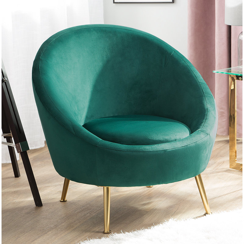 Dansby Upholstered Armchair, Green