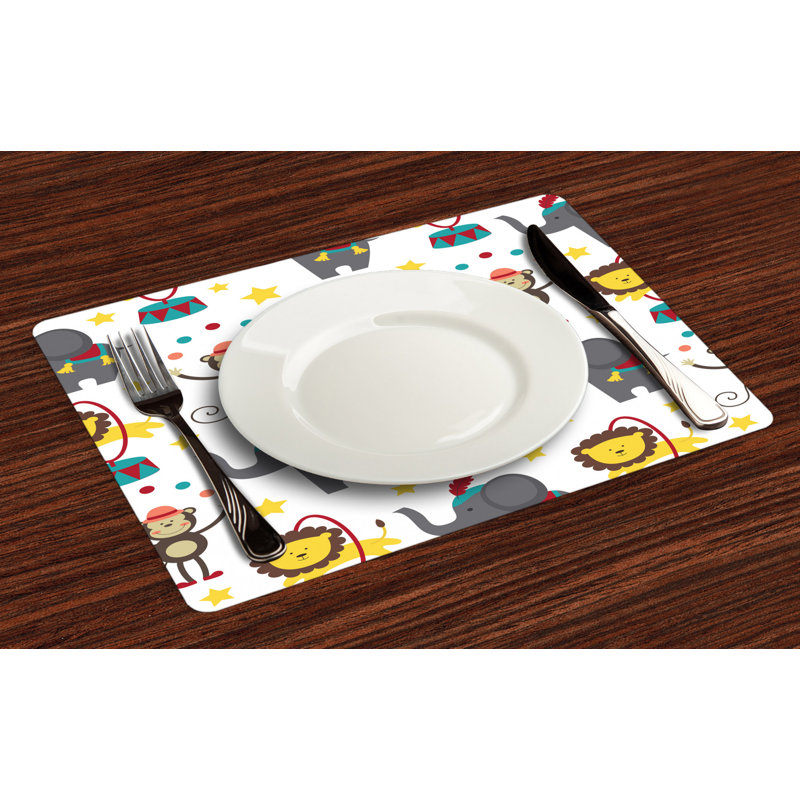 Polyester Animals/Nature Rectangle Placemat