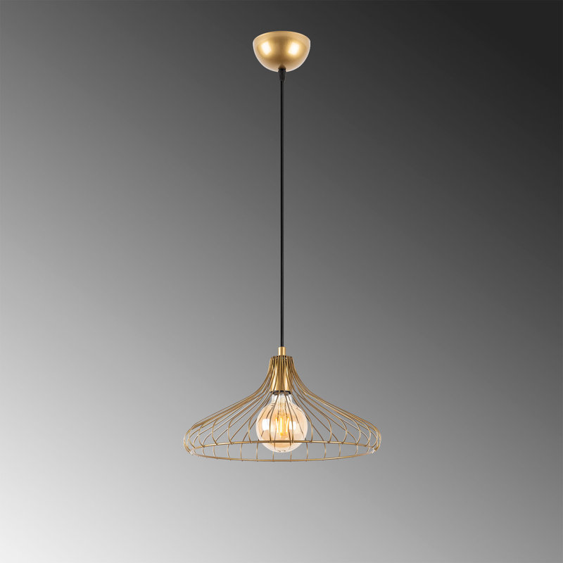 Luminaire suspendu conique 1 lumière