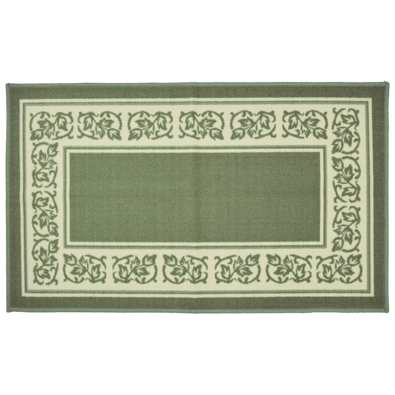 Bordure florale, Rectangle 2 pi 2 po x 3 pi 9 po