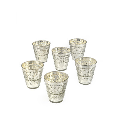 3'' H Glass Tabletop Votive Holder