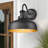 Black Outdoor Barn Light For Farmhouse, Weather Resistant Outdoor Wall Sconce, Outside Lighting For Porch, Garage, Patio, Entryway(Black, 3 Pack)-1587715024