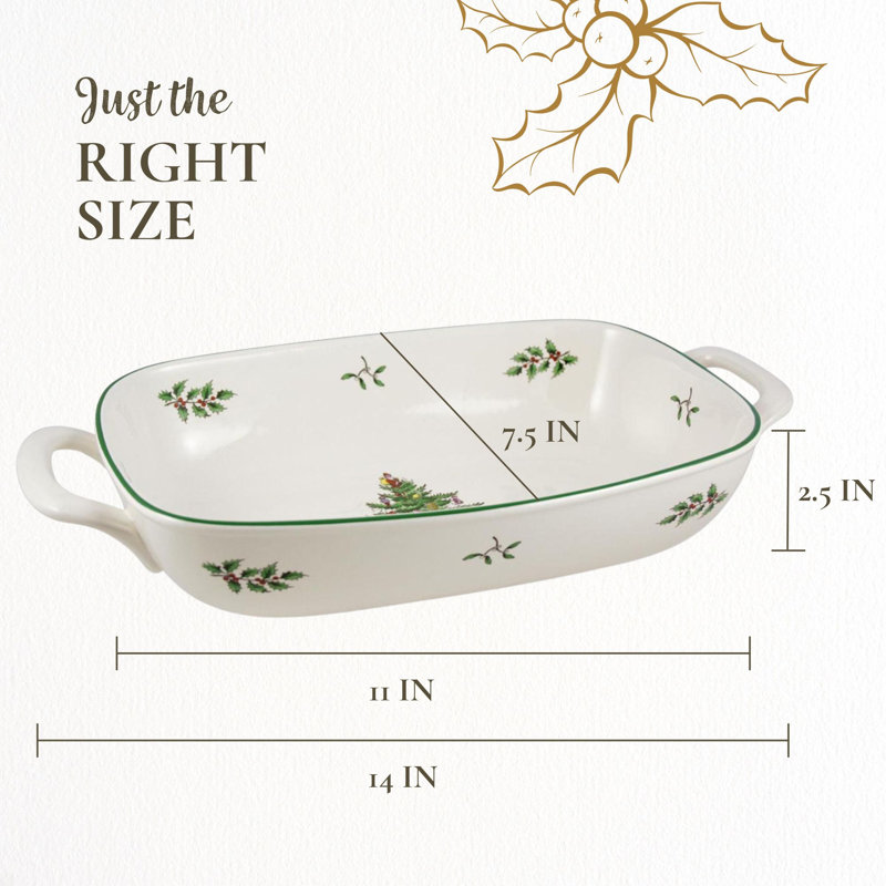 Spode – Christmas Tree – Spode Christmas Tree Bread Basket