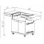 Performance XLT 68" Freestanding Grill Cart