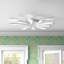 Jackeline 5-Light Ceiling Flush Light