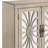 Console Table, With Mirrored Doors